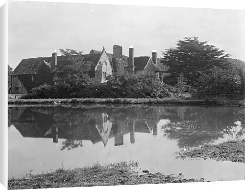 Canvas Prints of Brinsop Court from Country Life 