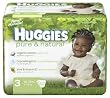 Huggies Pure & Natural Diapers, Size 3, 52-Count Packages (Pack of 2)