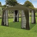 Suntime Deluxe Black Gazebo
