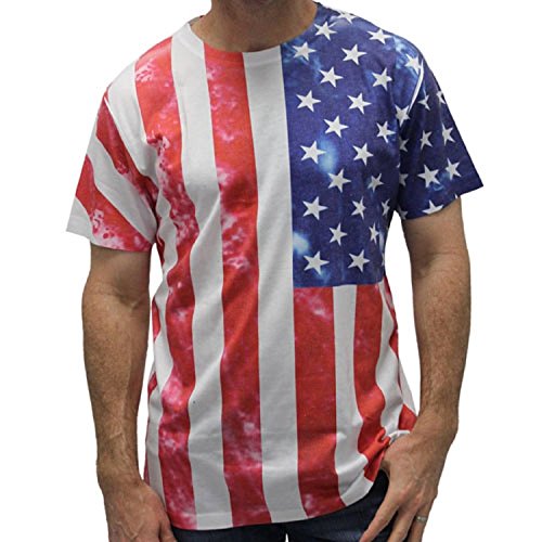 Men's Sublimated Flag Tee