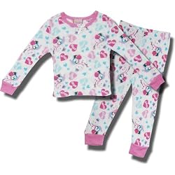 Winter Pals 2 piece Thermal Set for Toddler Girls