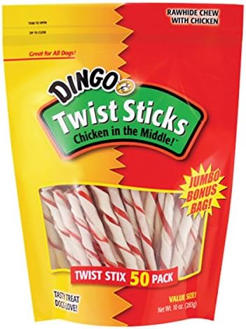 Dingo Twist Sticks Rawhide Chews