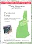 Presidential Range with close-up on reverse: White Mountain Guide Map