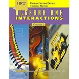 hrw algebra one interactions course 2 problem solvingcritical thinking masters hrw algebra one interactions