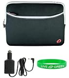 Dell Inspiron Mini 10 Inch 10.1 Inch Notebook Sleeve Case and Car Charger