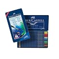 A.W. Faber-Castell Tin of 12 Colored Aquarelle Pencils