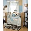 Glenna Jean Mod Squad 4-Piece Baby Crib Bedding Set
