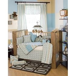 Glenna Jean Mod Squad 4-Piece Baby Crib Bedding Set