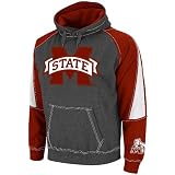 Mississippi State Bulldogs Charcoal Playmaker Hooded Sweatshirt
