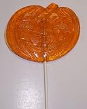 Gourmet Food : Scott's Cakes Jack-O-Lantern Orange Lollipop