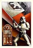 Star Wars Art Limited Edition Print Large Canvas EMPIRE BEFORE ALL by Mike Kungl