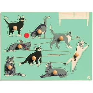 Noticing Differences Cats Puzzle by Kid-O