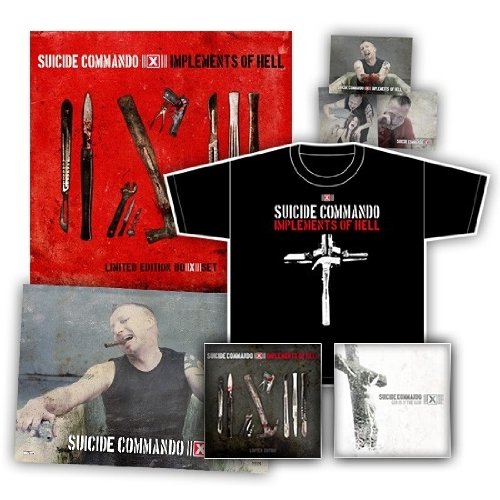 Implements of Hell - Boxset Gr. L (3CD + T-Shirt + Poster + Postkartenset)