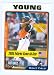 Delmon Young baseball card 2006 Topps Traded #UH215 (Minnesota Twins Star - Devil Rays) rookie card
