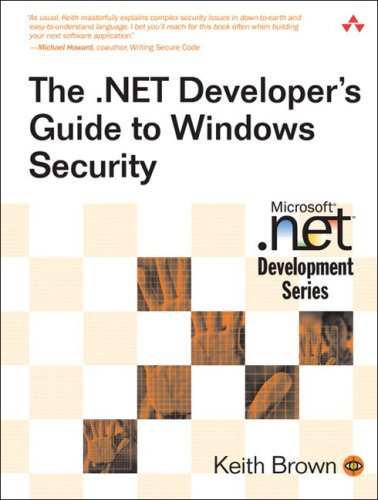 The .NET Developer's Guide to Windows Security 0321228359 pdf