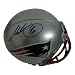 Adalius Thomas Autographed/Hand Signed New England Patriots Mini Helmet