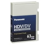 Panasonic AY-HDVM63AMQ Mini-DV Advanced Master Quality Tape, 63 Minutes