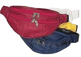 Leather Colored Waist Bag Fanny Pack - 7310