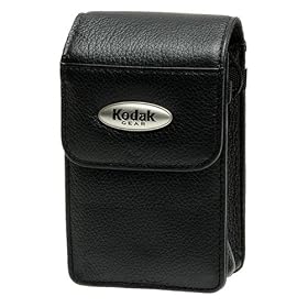 Kodak Gear Mid Size Leather Case (70641) for Kodak EasyShare C433, C513, C533, C613, C653,... by Kodak