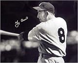 Yogi Berra New York Yankees -Swinging- B&W 8x10 Autographed Photograph
