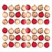 Red & Gold Christmas Tree Ornaments 48 Pc
