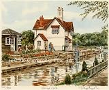 Review Cambrooke Fine Art  / Portrait of Britain, Goring Lock, Oxfordshire, Framed