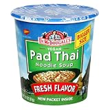Cheap Deals on Dr. McDougall's Right Foods Vegan Pad Thai Noodle Soup, Fresh Flavor, 2-Ounce Cups (Pack of 6) by Dr. McDougall's Right Foods