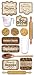 Creative Imaginations Samantha Walker Sweet Tooth Chipboard
