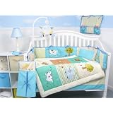 New Boutique Country Farm Animal 10pcs Crib Bedding Set