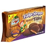 Keebler Fudge Shoppe Caramel Filled Cookies, 9.5-Ounce Packages (Pack of 12)