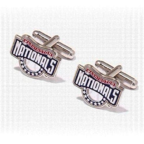 Washington Nationals Cufflinks - One Size