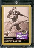 1991 ENOR Sammy Baugh Football Hall of Fame Card #7 - Mint Condition - Shipped in Protectivee Acrylic Display Case !!