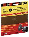 3M 9150DC-NA 5-Inch Fine Grit Center Mount Sanding Disc