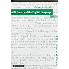 A Dictionary of the English Language on CD-ROM
