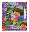 Dora The Explorer Puzzle - 24cps Dora & Boots Puzzles