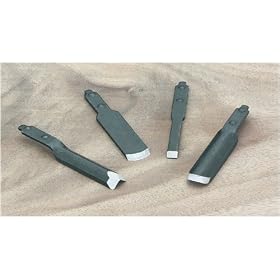 Grizzly H0757 4 pc. Carving Chisels for G9928 by Grizzly