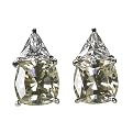 Citrine-Toned Cubic Zirconia Earrings