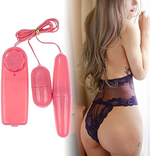 Joitoi Women"s ABS Plastic Vibrating Double Jump Egg Set Flirt Mute Personal Massager