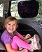 Kids Car Sun Shades for Side Window (2 Pack): Kids Sun Shade Protection/ Static Cling Shades for Children In Your Car With.