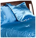 Review Pem America PQ0968BLSS / Pem America Cool Satin Standard Pillow Sham, Blue