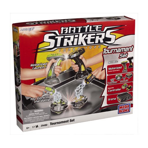 Mega Bloks Magnext Battle Strikers Tournament Set (Mauler and Turbine Tops)