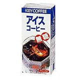 キーコーヒー アイスコーヒー 無糖H&R(業務用) 1L×6本