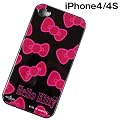 ハローキティ×AMONNLISA iPhone4・4S対応ケース ビッグリボン　HK77i-phone-008