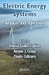 Electric Energy Systems: Analysis and Operation (Electric Power Engineering)