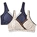 COLROVIE Women's Wrap Maternity Nursing Bra Sleeping Bralette for Breastfeeding