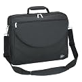 Sumdex Large Expandable 17" Computer Briefcase - Black