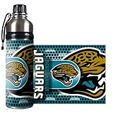 Jacksonville Jaguars - NFL 24oz Stainless Steel Water Bottle with 360&Acirc;&ordm; Wrap