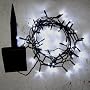 50 White Solar LED Fairy Lights