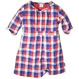 POLARN O PYRET Holiday Check Dress (Baby) - 6-9M/Poppy