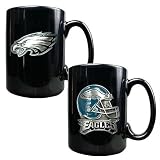 Philadelphia Eagles 2-Piece Coffee Mug Set (Helmet/Primary Logo)